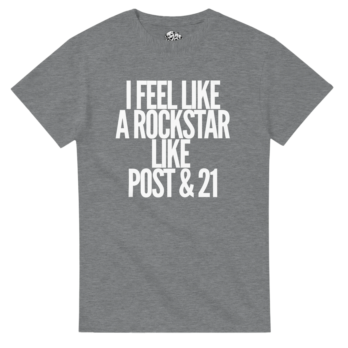 T-shirt I FEEL LIKE A ROCKSTAR LIKE POST & 21 – vue produit 3