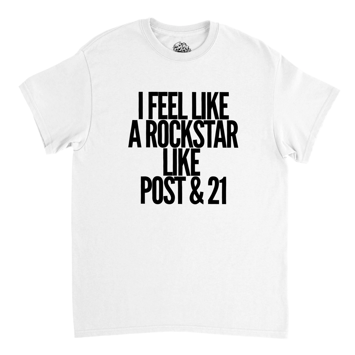 T-shirt I FEEL LIKE A ROCKSTAR LIKE POST & 21 – vue produit 6